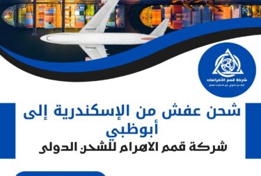 شحن عفش من الاسكندرية الي ابوظبي